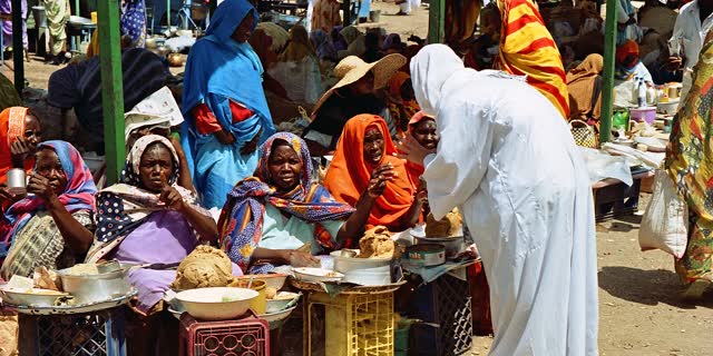 A market in Khartoum, Sudan. (File photo)