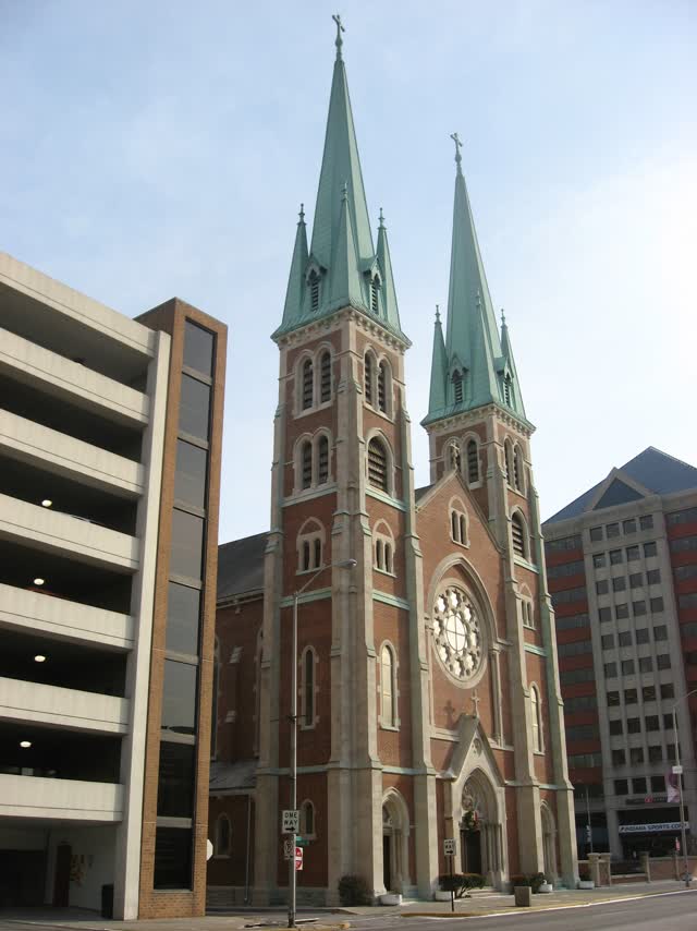 St. John the Evangelist Church in downtown Indianapolis.